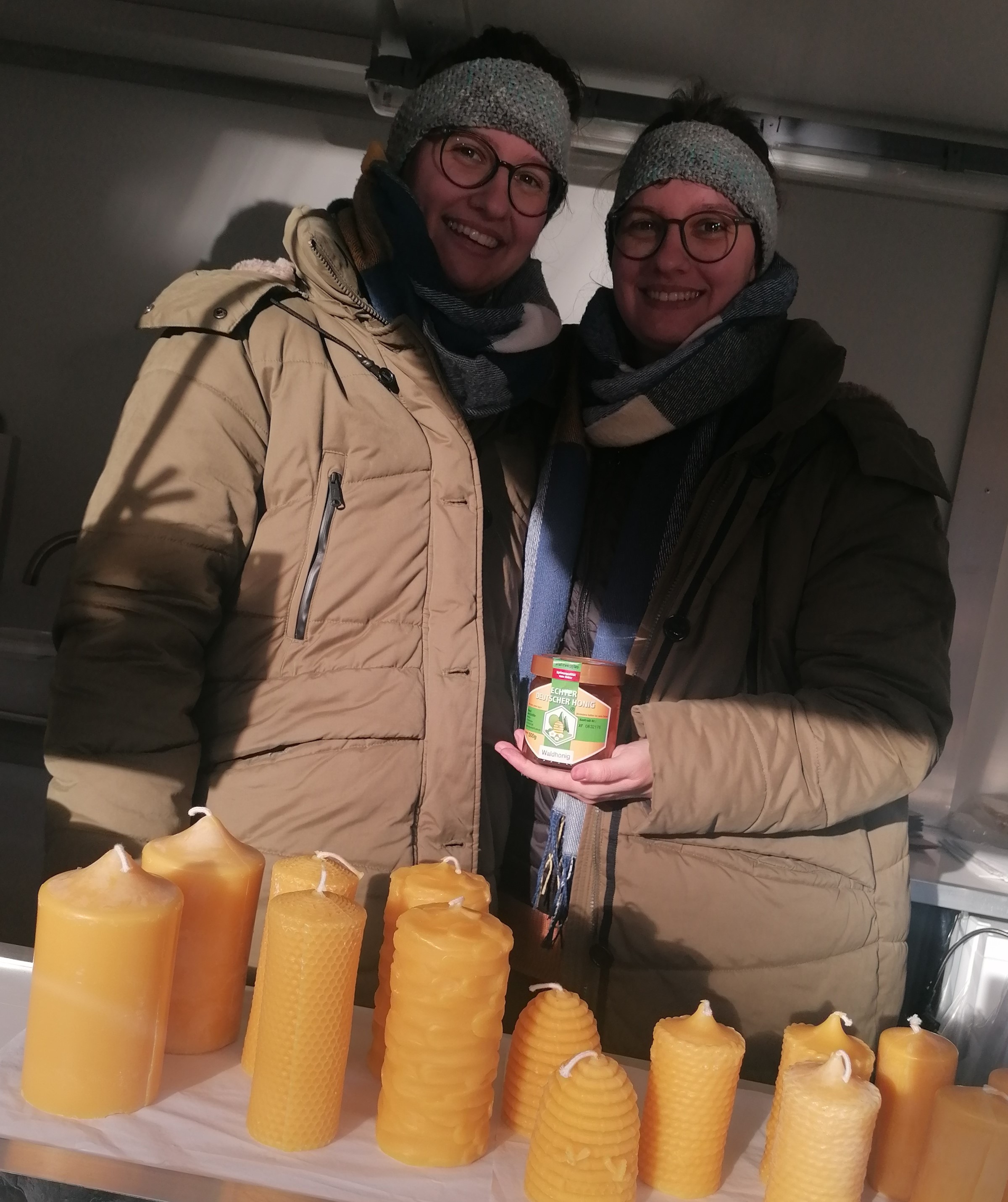 Hoing aus der Region bietet Familie Bechmann/ Schäfer auf dem Wochenmarkt an