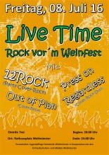 Rock vor'm Weinfest - LIVETIME