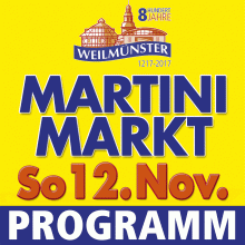 Das Programm zum Martini-Markt 2017