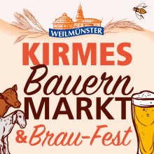 Kirmes, Bauernmarkt und Brau-Fest in Weilmünster