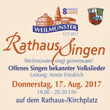 Rathaussingen 2017