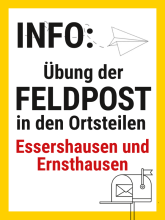 Info: Übung Feldpost