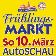 Frühlingsmarkt mit Autoschau am 10. März in Weilmünster