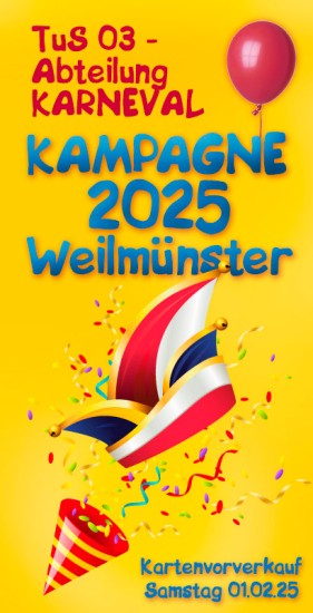 Karnevals Kampagne 2025